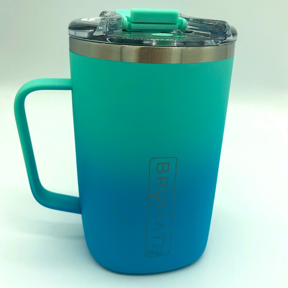 BrüMate 16 oz. Seaglass Toddy with handle